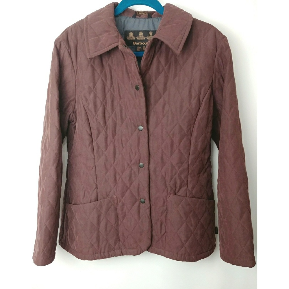 NWOT Barbour Quilted Shaped Microfiber Jacket